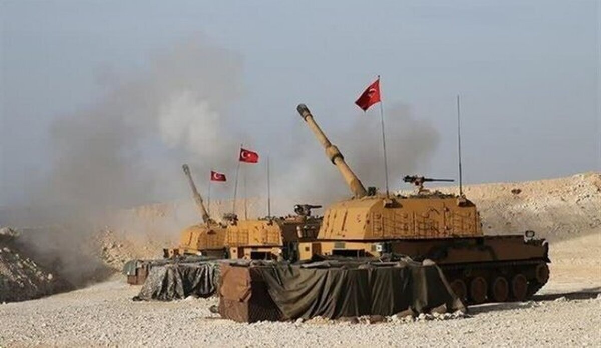 ارتش ترکیه شمال حلب در سوریه را گلوله باران کرد