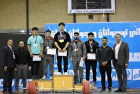 کسب مدال برنز مسابقات وزنه‌برداری کشور توسط دانشجوی دانشگاه آزاد