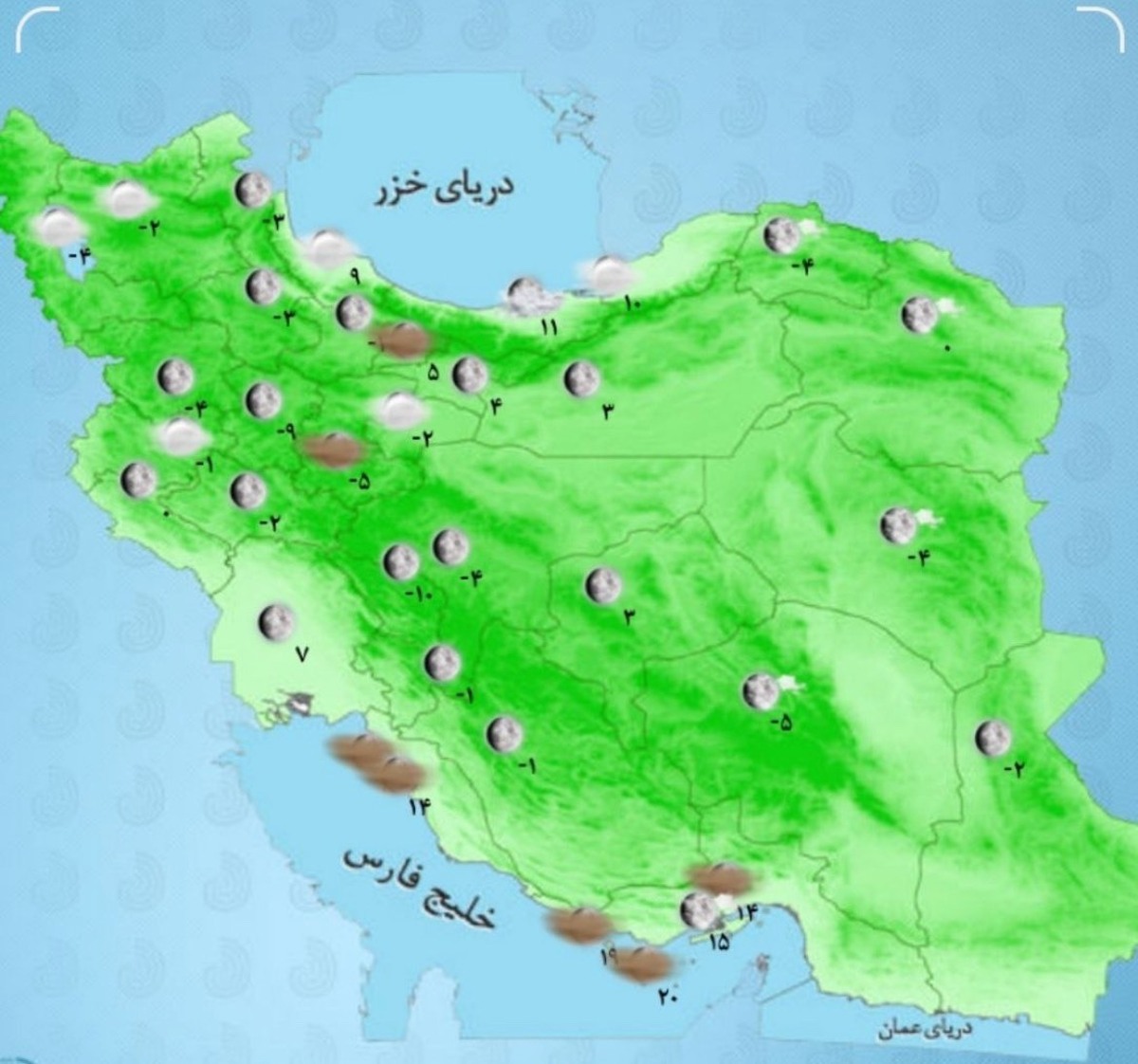فردا سامانه بارشی وارد کشور می‌شود