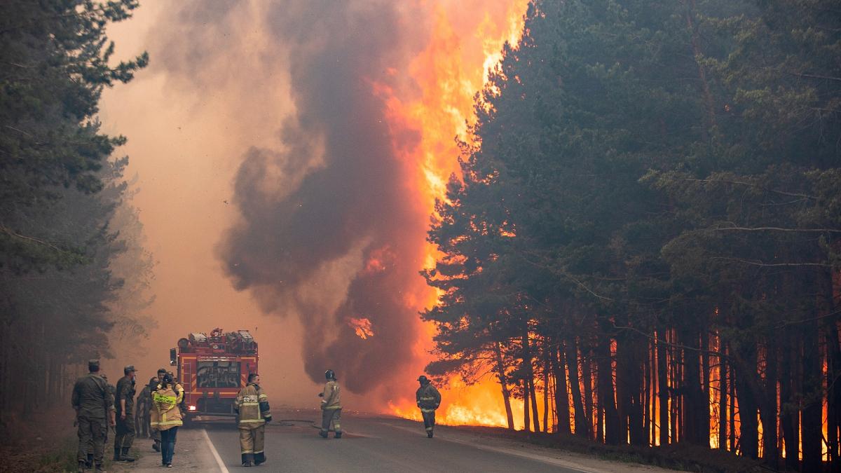 آتش‌سوزی یونان