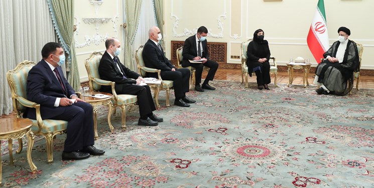 رئیسی و رئیس مجلس آذربایجان