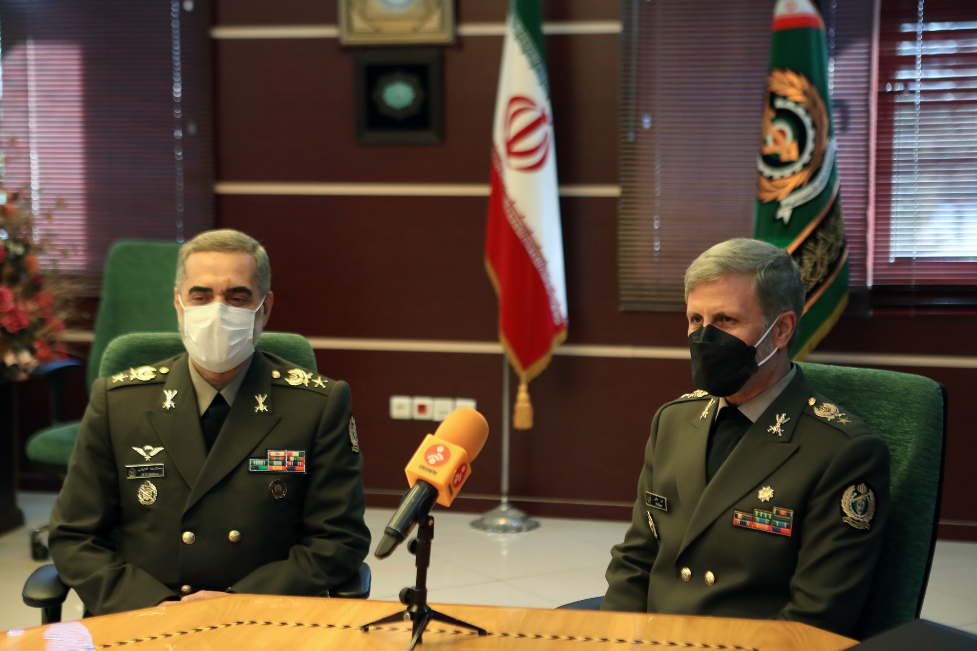 اولین روز کاری امیر سرتیپ آشتیانی در وزارت دفاع