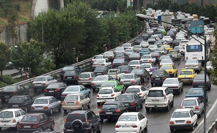 وضعیت ترافیکی تهران