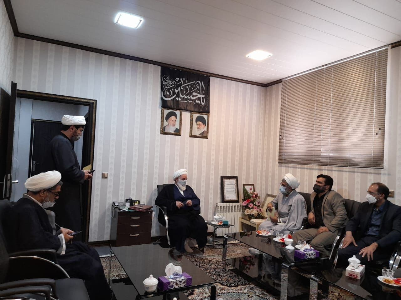 امام جمعه کاشان در دیدار جمعی از مسئولان دانشگاه آزاد اسلامی واحد کاشان