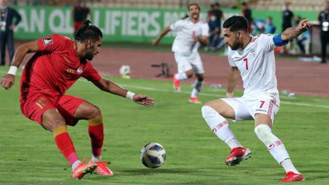 علیرضا جهانبخش تیم ملی فوتبال ایران سوریه