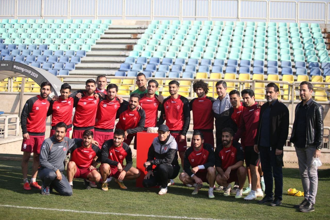 تمرین پرسپولیس