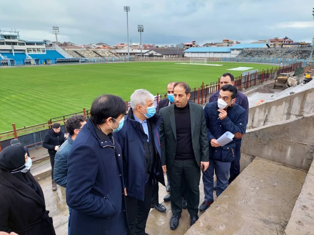 سید حمید سجادی ورزشگاه تختی بندرانزلی