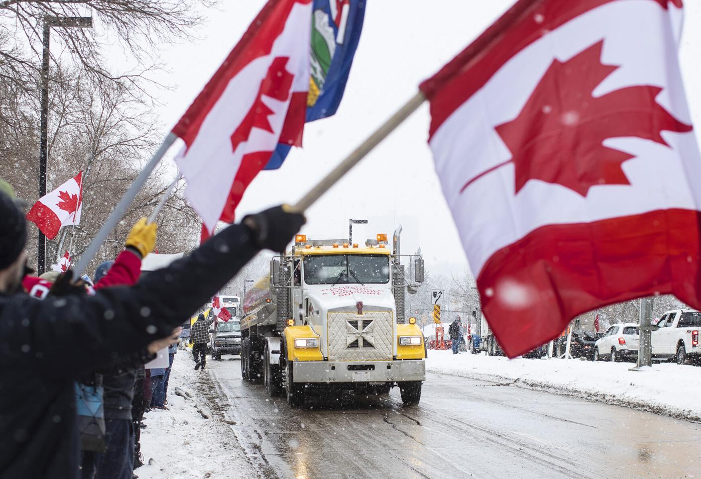 تظاهرات کانادا