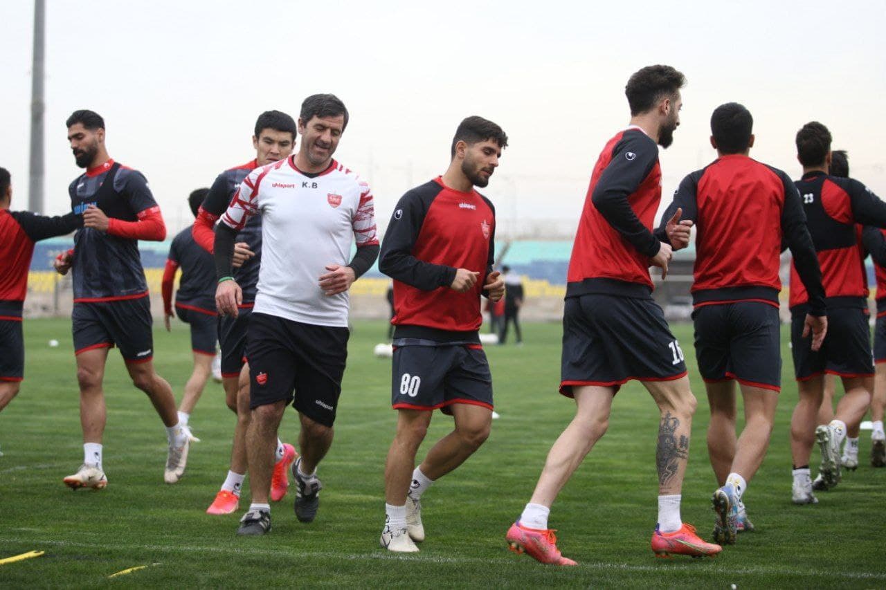 تمرین پرسپولیس