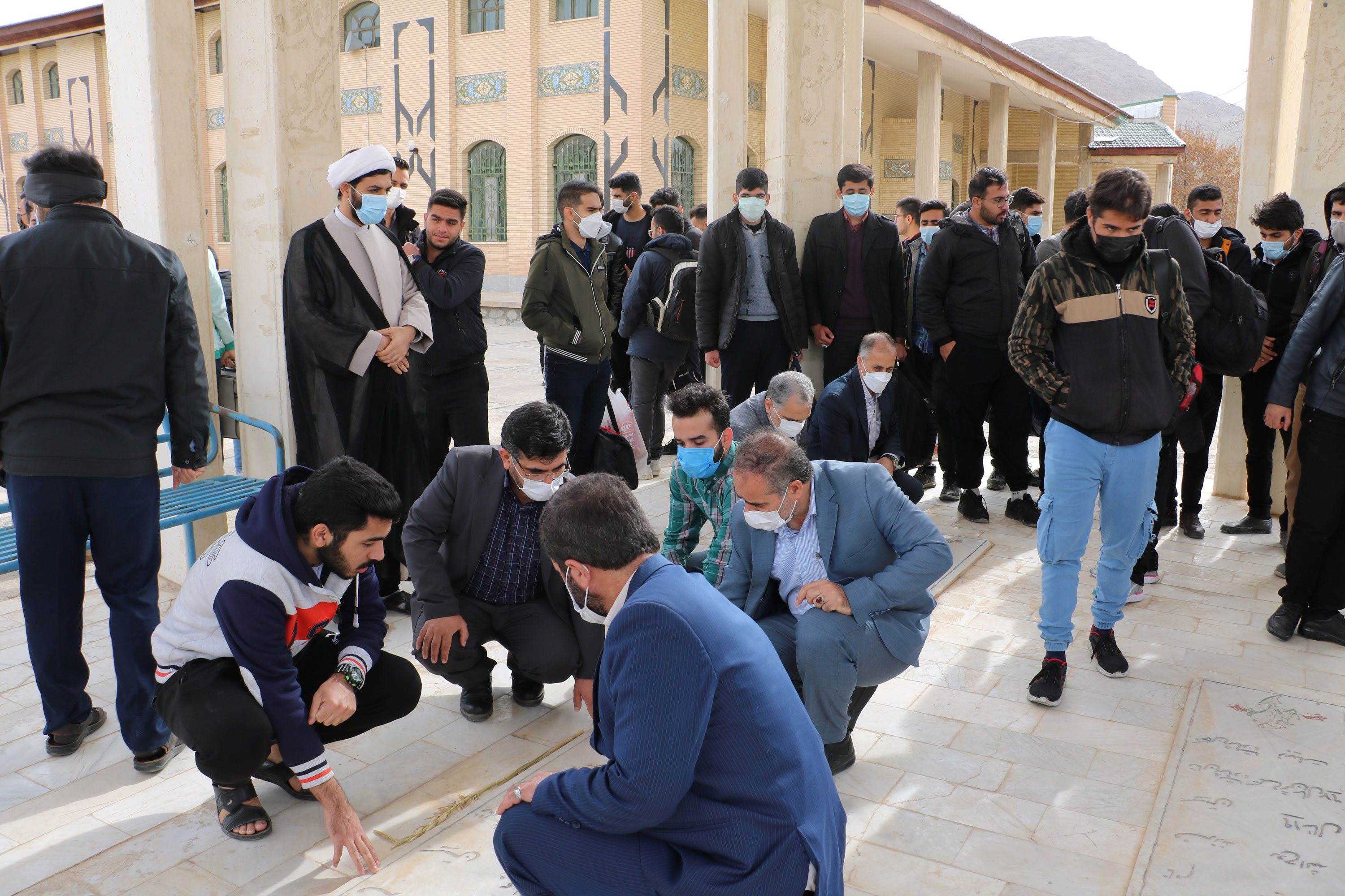 اعزام دانشجویان پسر دانشگاه آزاد اسلامی شهرکرد به اردوی راهیان نور