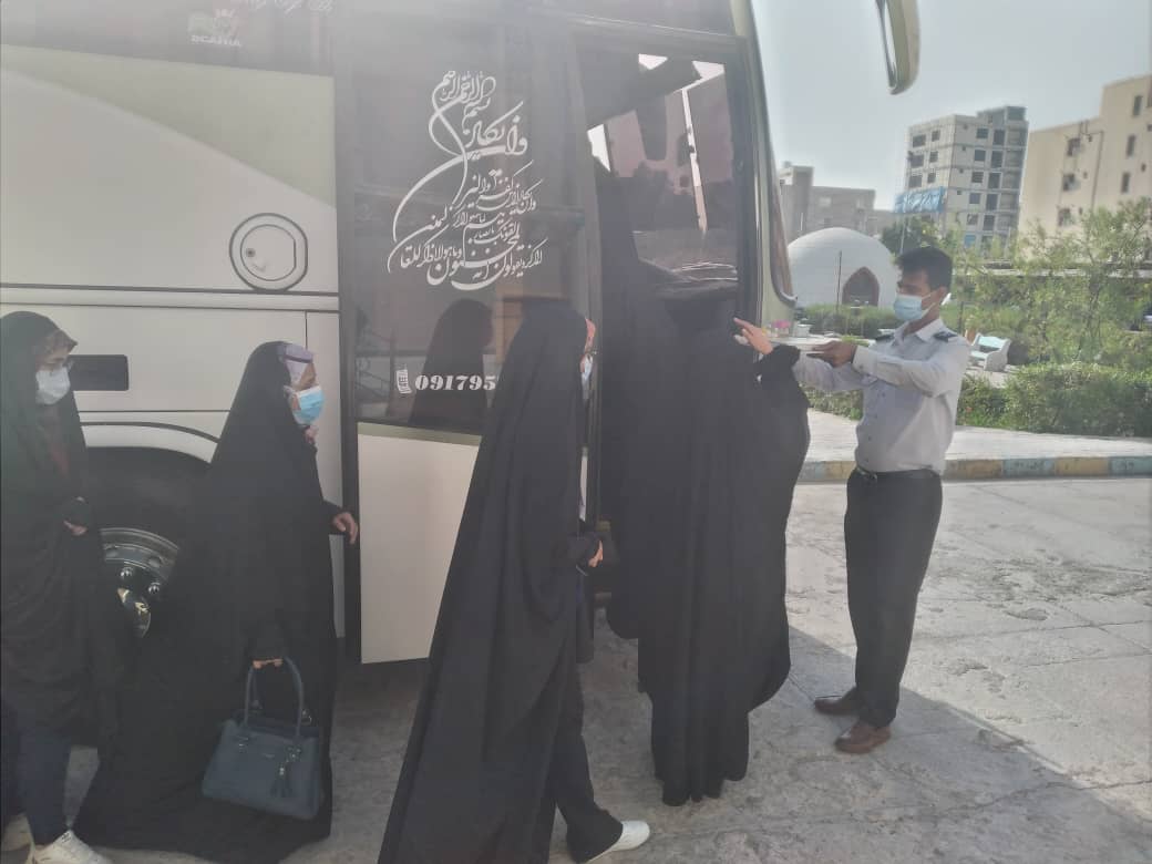 اعزام تیم دانشجویی دانشگاه آزاد اسلامی هرمزگان به همایش پیاده‌روی از حرم تا جمکران