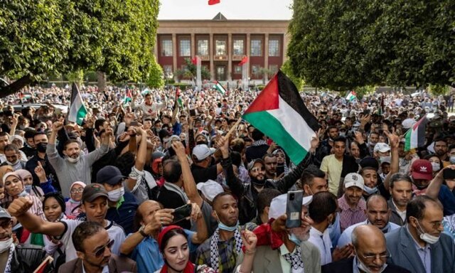 تظاهرات در مراکش