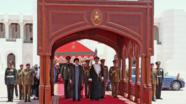 استقبال رئیسی عمان