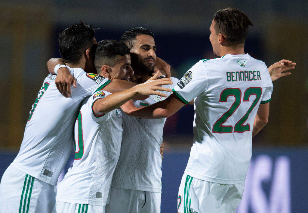 ریاض محرز تیم ملی الجزایر