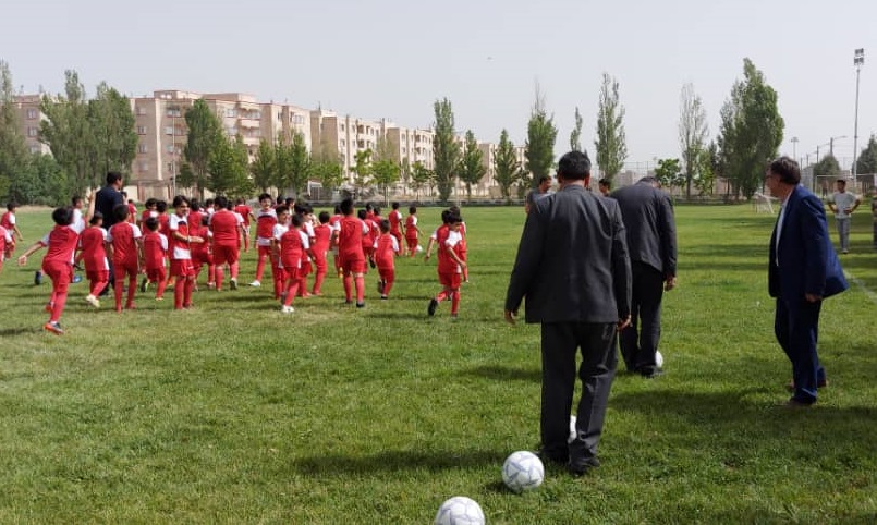 گشایش مدرسه فوتبال در دانشگاه آزاد اسلامی میاندوآب