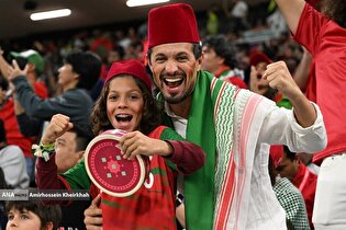 لقاء بين منتخبي فرنسا والمغرب لكرة القدم