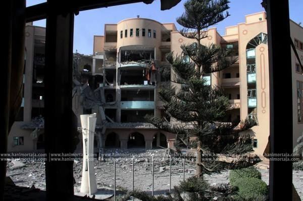 الجامعات ضمن أهداف بنك الإحتلال في غزة