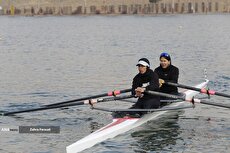 مسابقات القوارب المائية للنساء في ايران