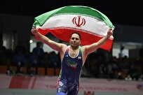 مصارع إيراني يتوَّج بذهبية الأولمبياد العالمية للصم