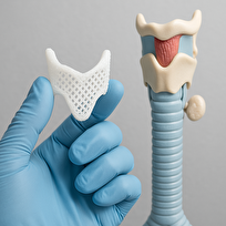 غضروف درقي مطبوع بتقنية 3D... حل واعد لتجديد الحنجرة بعد الجراحة