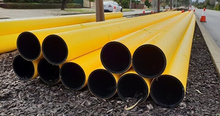 Iranian Knowledge-Based Firm Makes Polyethylene Gas Pipes with Yellow Color
