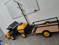 Iranian High School Students Make Smart Electric Tractor Able to Carry 700-kg Load
