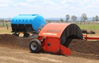 First Compost Turner Vehicle in Middle-East Made in Iran