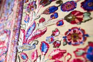 Carpet weaving is a 2500-year-old art in Iran