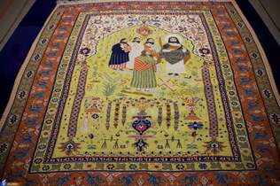 Carpet weaving is a 2500-year-old art in Iran