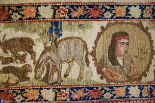 Carpet weaving is a 2500-year-old art in Iran