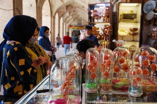 Ganjali Khan Bazaar is one of the buildings of Ganjali Khan complex in the Iranian Southern city of Kerman, built in 1596 AD (1005 AH), and comprised of eighteen shops along with a historical and beautiful public bathhouse of the same name.