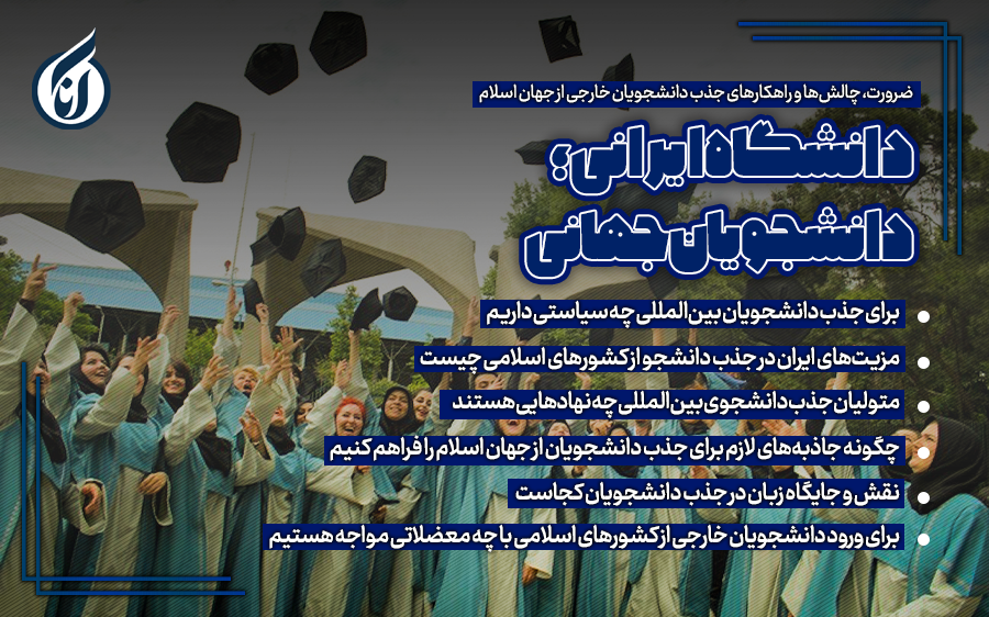 دانشگاه ایرانی؛ دانشجویان جهانی