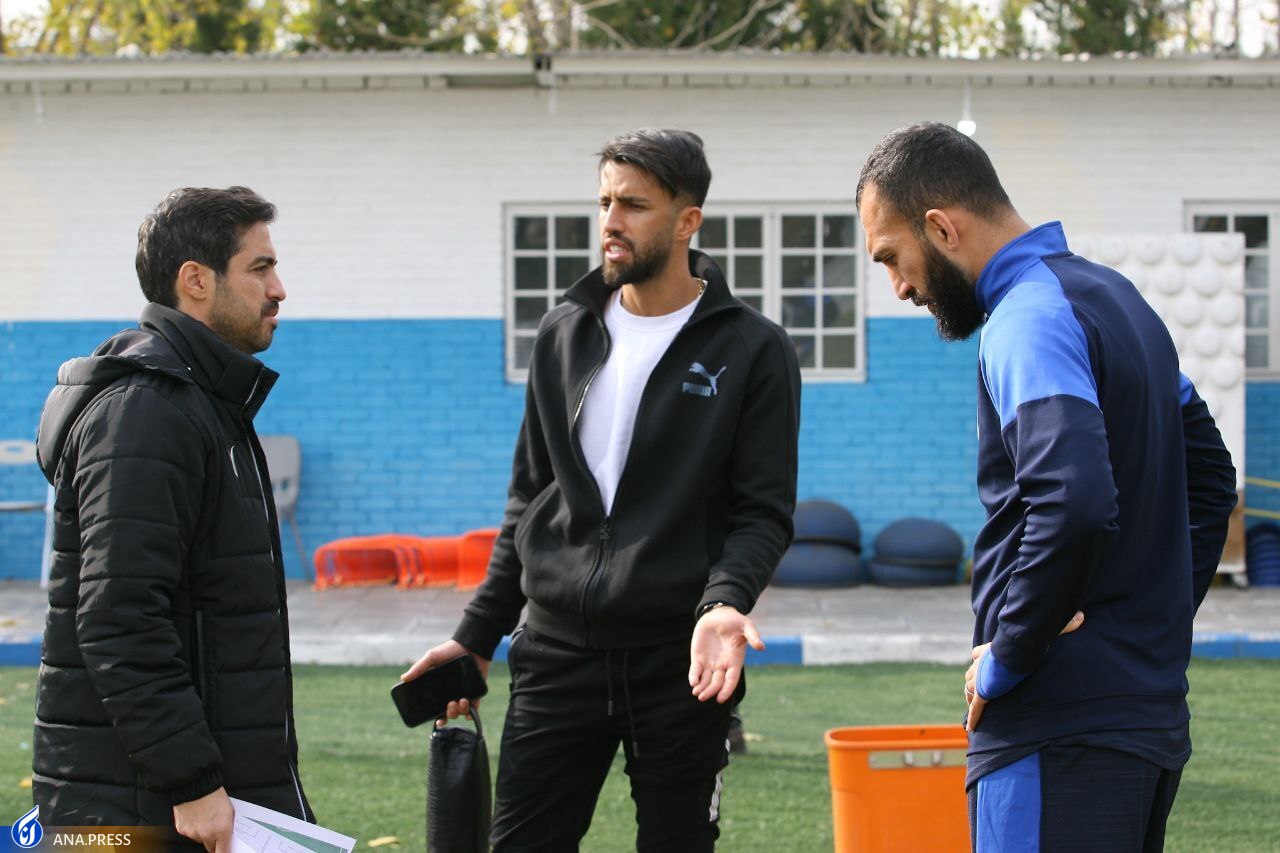 2 بازیکن با آبی پوشان تمرین نکردند+تصاویر 2 بازیکن با آبی پوشان تمرین نکردند+تصاویر