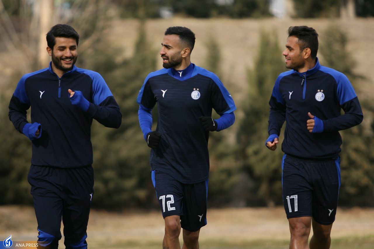 2 بازیکن با آبی پوشان تمرین نکردند+تصاویر 2 بازیکن با آبی پوشان تمرین نکردند+تصاویر