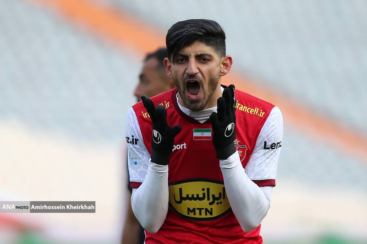 فریادهای حسرتبار ترابی پس از عدم گلزنی + عکس فریادهای حسرتبار ترابی پس از عدم گلزنی + عکس