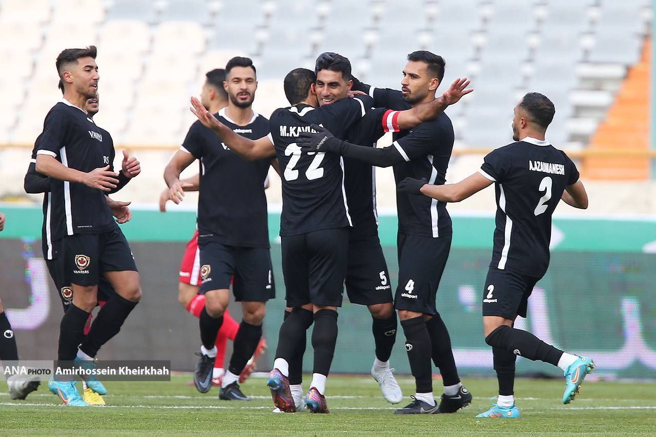 گزارش تصویری دیدار پرسپولیس مقابل ون پارس