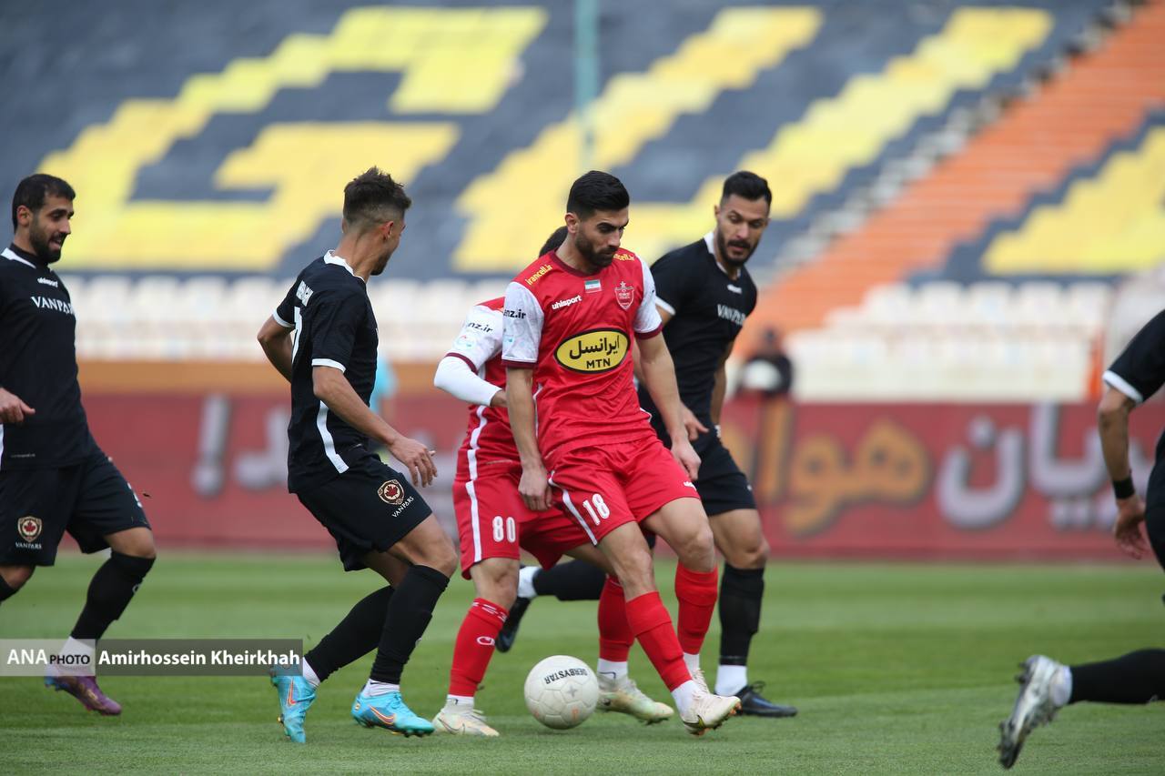 گزارش تصویری دیدار پرسپولیس مقابل ون پارس