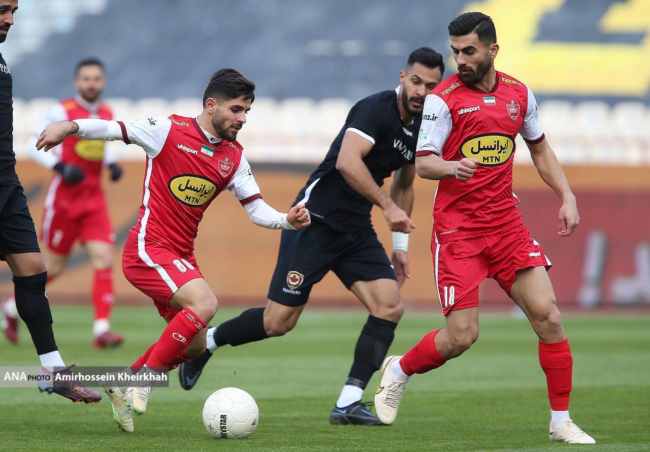 گزارش تصویری دیدار پرسپولیس مقابل ون پارس