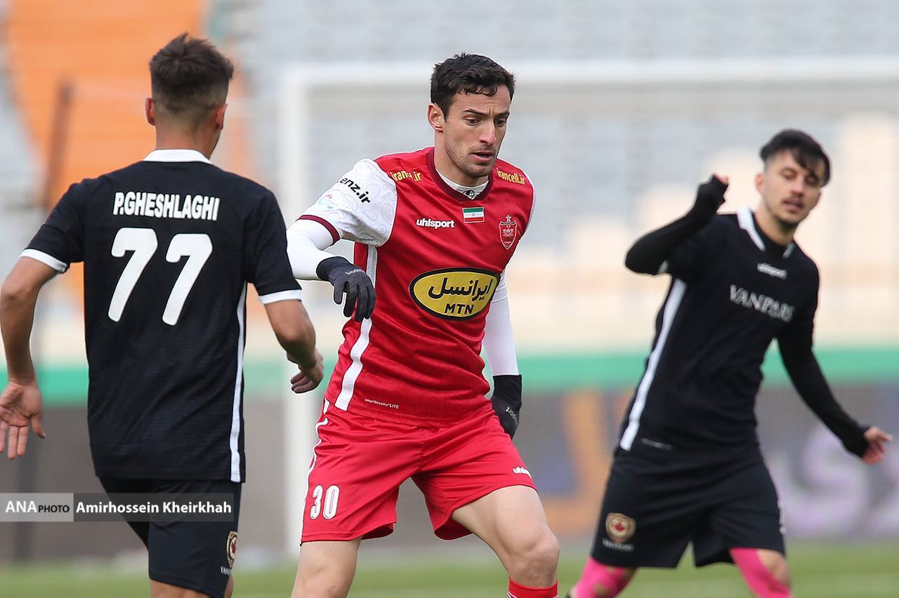 گزارش تصویری دیدار پرسپولیس مقابل ون پارس