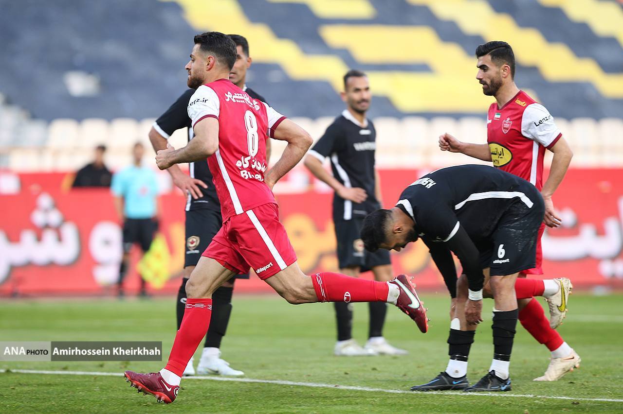 گزارش تصویری دیدار پرسپولیس مقابل ون پارس