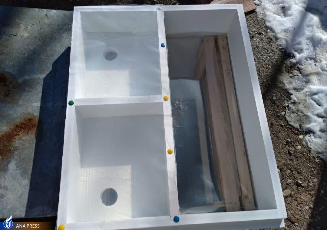 افزایش بهره‌وری محصولات زنبور عسل با ساخت کندوی کف‌باز