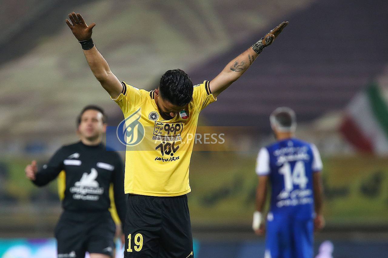 واکنش جالب نورافکن بعد از گلزنی به استقلال+ تصاویر