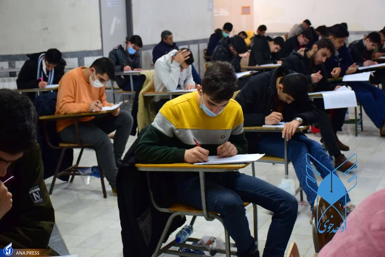 پایان نخستین مرحله ماراتن آزمون سراسری ۱۴۰۲ در روزهای سرد زمستان