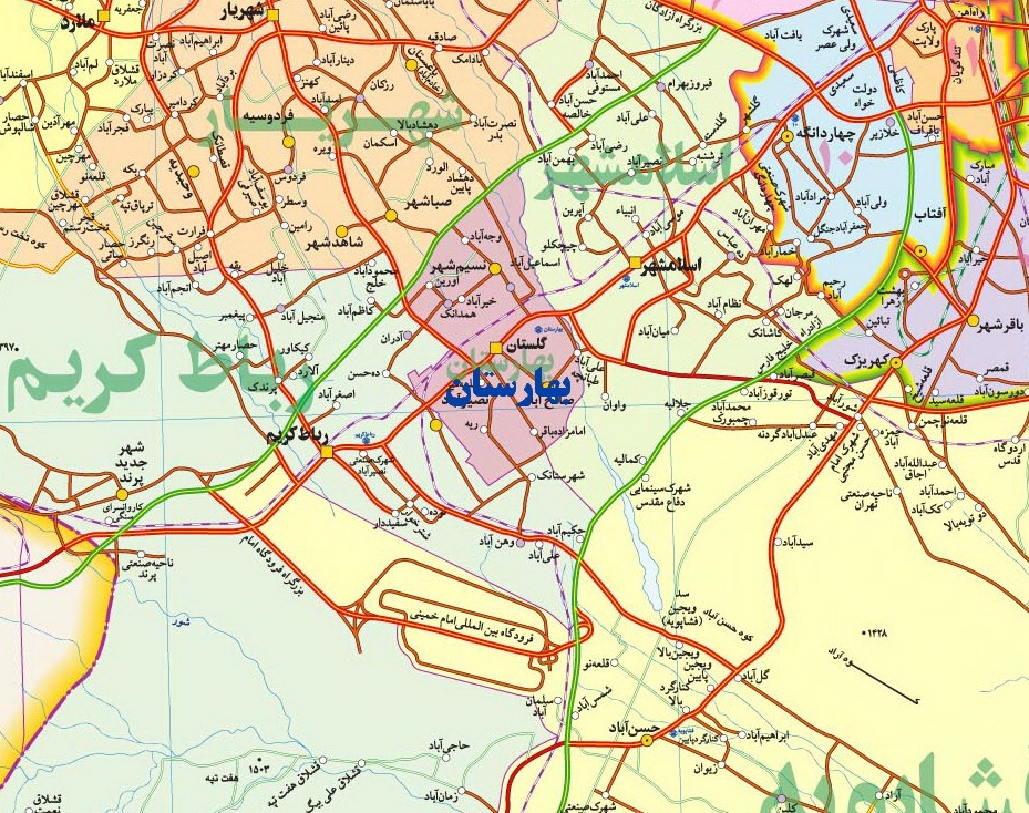 تغییرات کاربری و گسترش ساخت و سازهای شهرستان تازه تاسیس تهران بررسی شد تغییرات کاربری و گسترش ساخت و سازهای شهرستان تازه تاسیس تهران بررسی شد