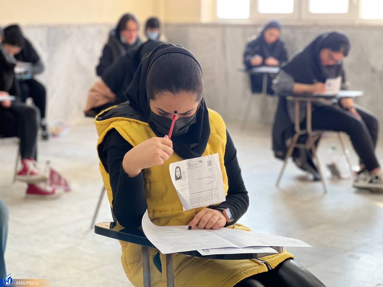 ماراتن نخستین مرحله آزمون سراسری ۱۴۰۲ در روزهای سرد زمستان