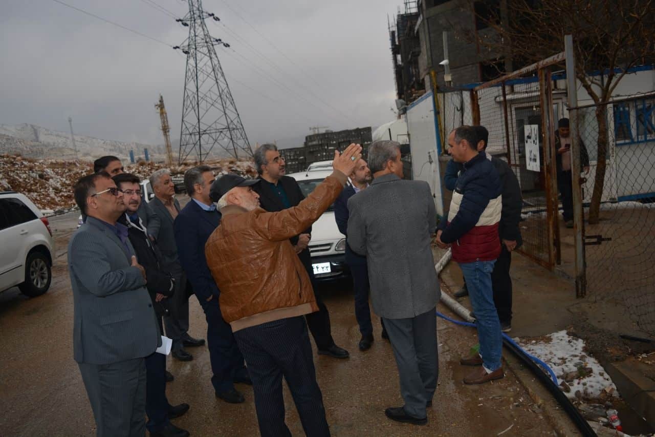 بازدید از پروژه تعاونی مسکن قوامین شهرستان شیراز