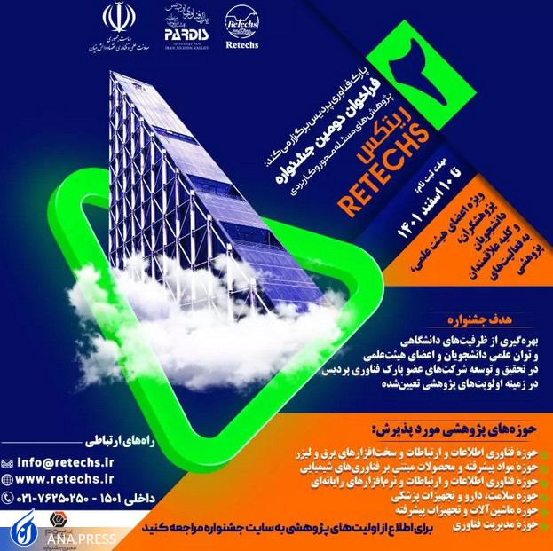 فراخوان دومین جشنواره حمایت از پژوهش‌های کاربردی «ریتکس» منتشر شد