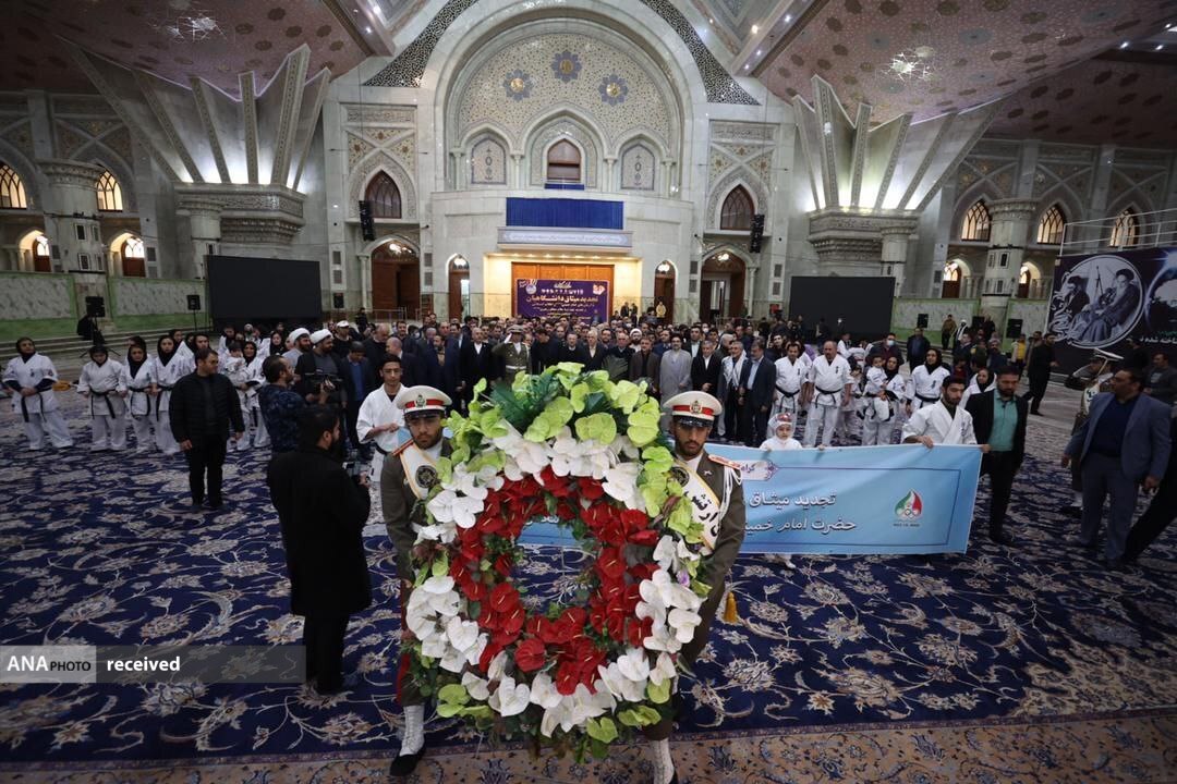 جامعه ورزش با بنیانگذار انقلاب تجدید میثاق کرد