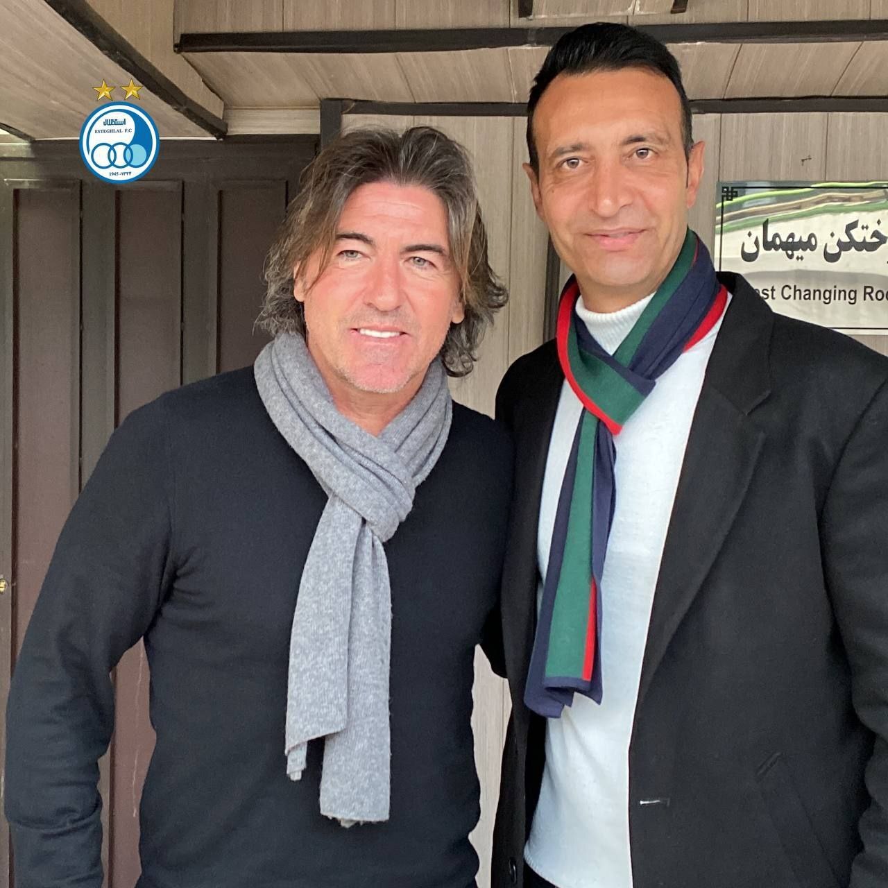 ساپینتو به استقبال عنایتی رفت+عکس ساپینتو به استقبال عنایتی رفت+عکس