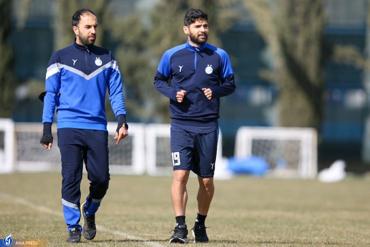 حسینی استارت زد، مهدی پور همچنان دور از تمرینات گروهی حسینی استارت زد، مهدی پور همچنان دور از تمرینات گروهی